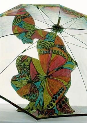 Artwork Title: Harper's Bazaar cover (Umbrella color)