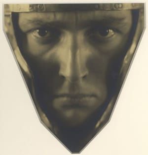 Artwork Title: Head of a Man with Helmet
