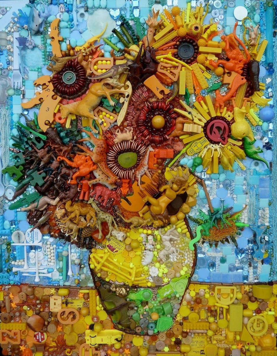 Artwork Title: Plastic Classics (Sunflowers)