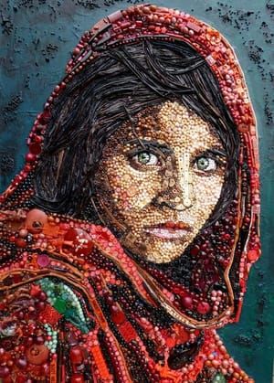 Artwork Title: Plastic Classics (Ragazza Afgana)