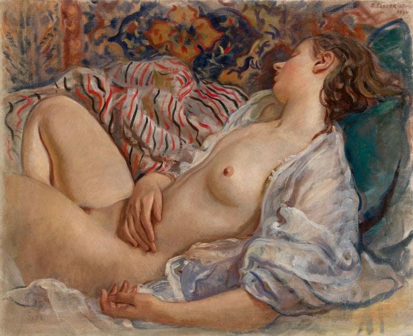 Artwork Title: Sleeping Nude (Katya)