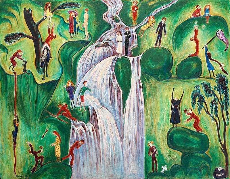 Artwork Title: Vattenfallet (Waterfalls)