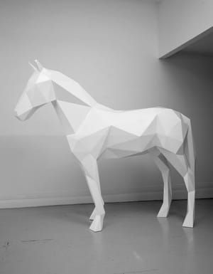 Artwork Title: The White Horse