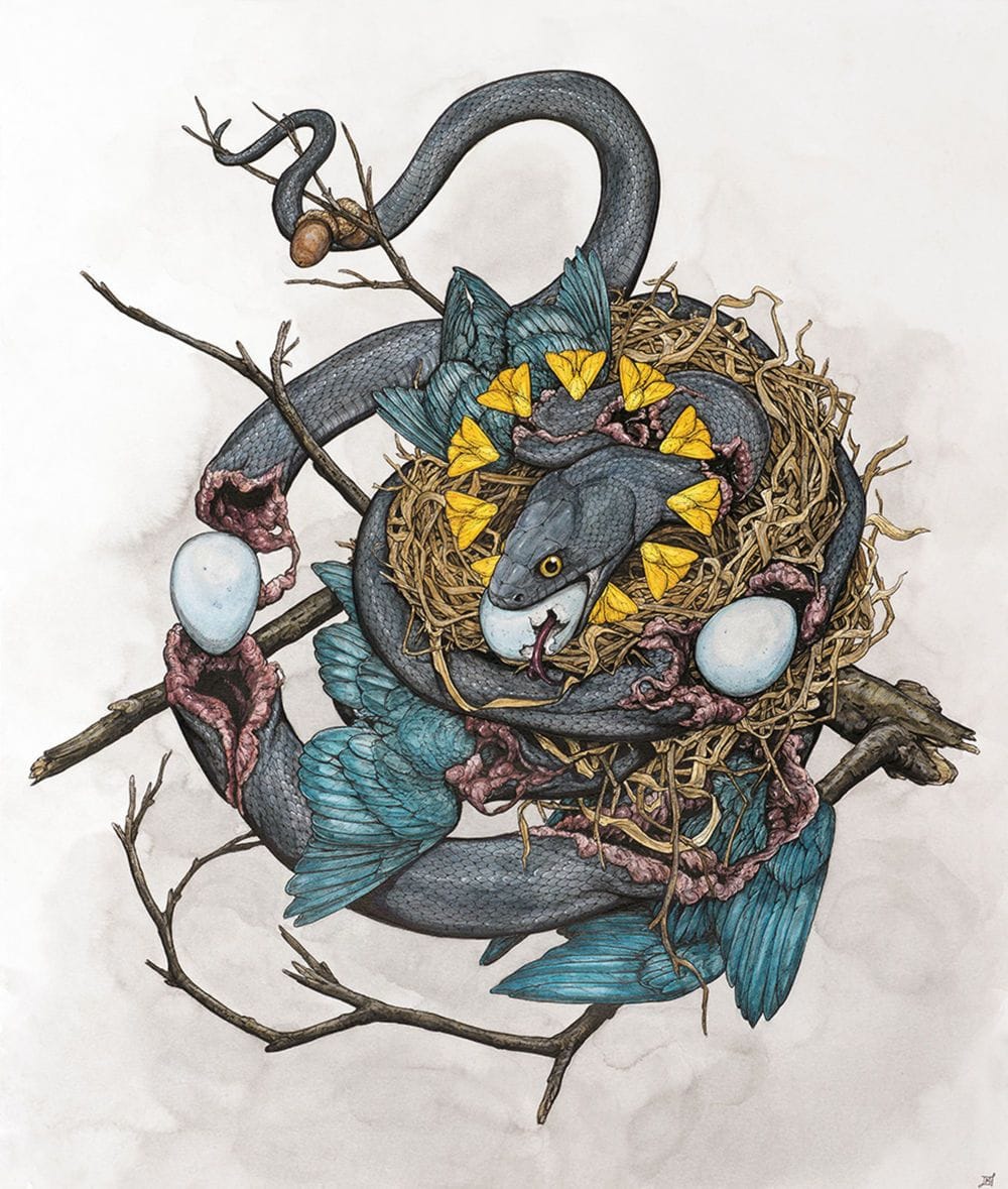 Artwork Title: The Egg Eater