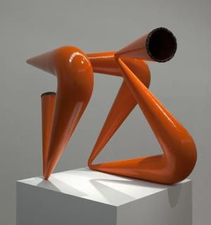 Artwork Title: Orange Pipe Compression