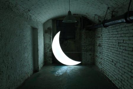 Artwork Title: Private Moon In Milan
