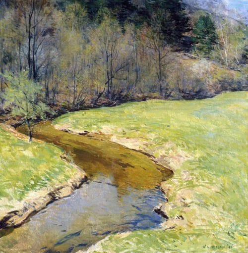 Artwork Title: The Sunny Brook, Chester, Vermont