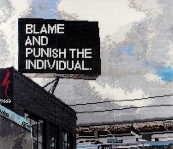Artwork Title: Blame And Punish The Individual