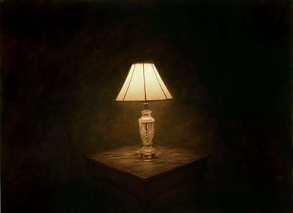 Artwork Title: Viking Hotel Lamp