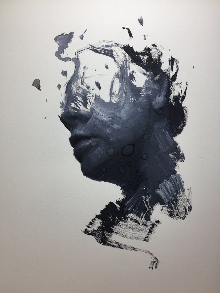 Artwork Title: Gouache #25