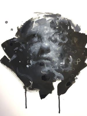 Artwork Title: Gouache #17