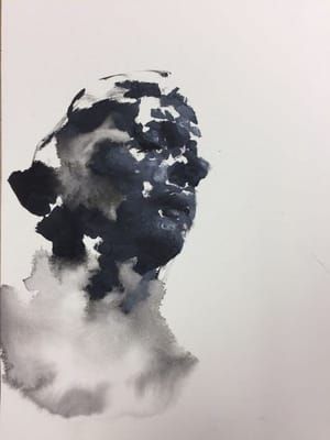 Artwork Title: Gouache #13