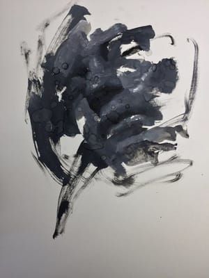 Artwork Title: Gouache #11