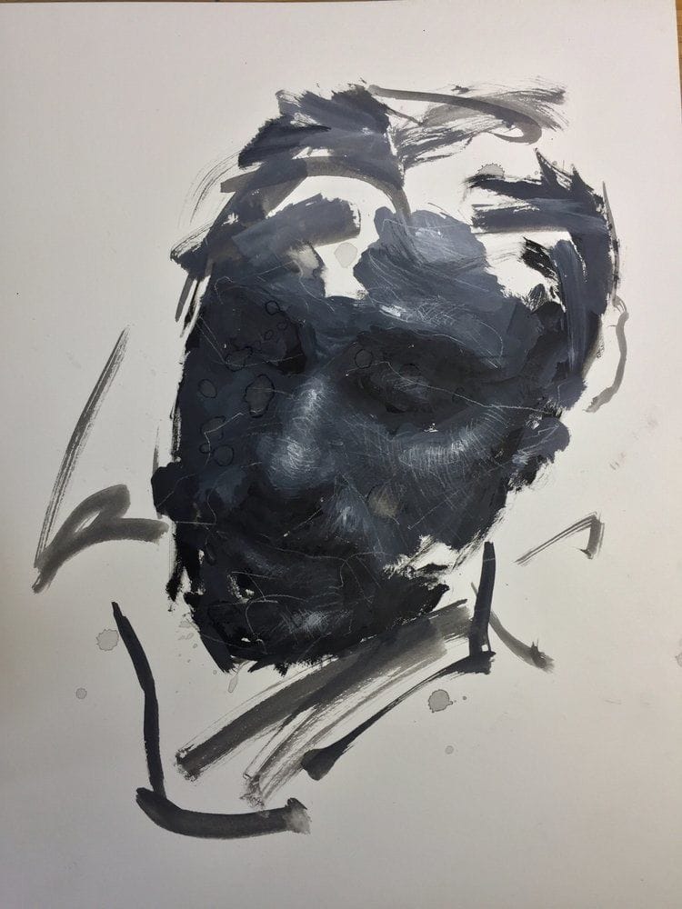 Artwork Title: Gouache #9