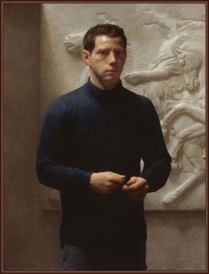 Artwork Title: Self-Portrait with Parthenon Frieze