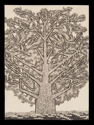 Artwork Title: Center Tree