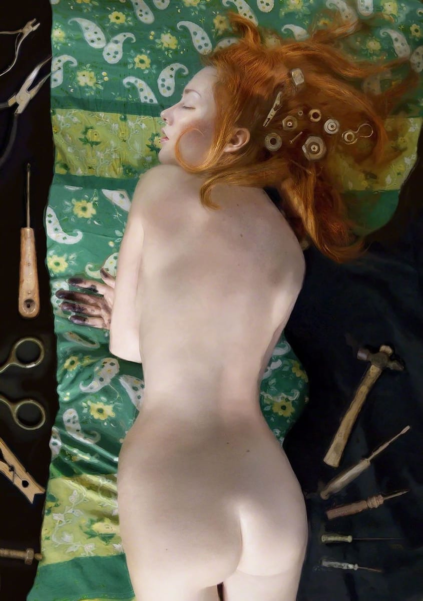 Artwork Title: For Klimt (Self Portrait)