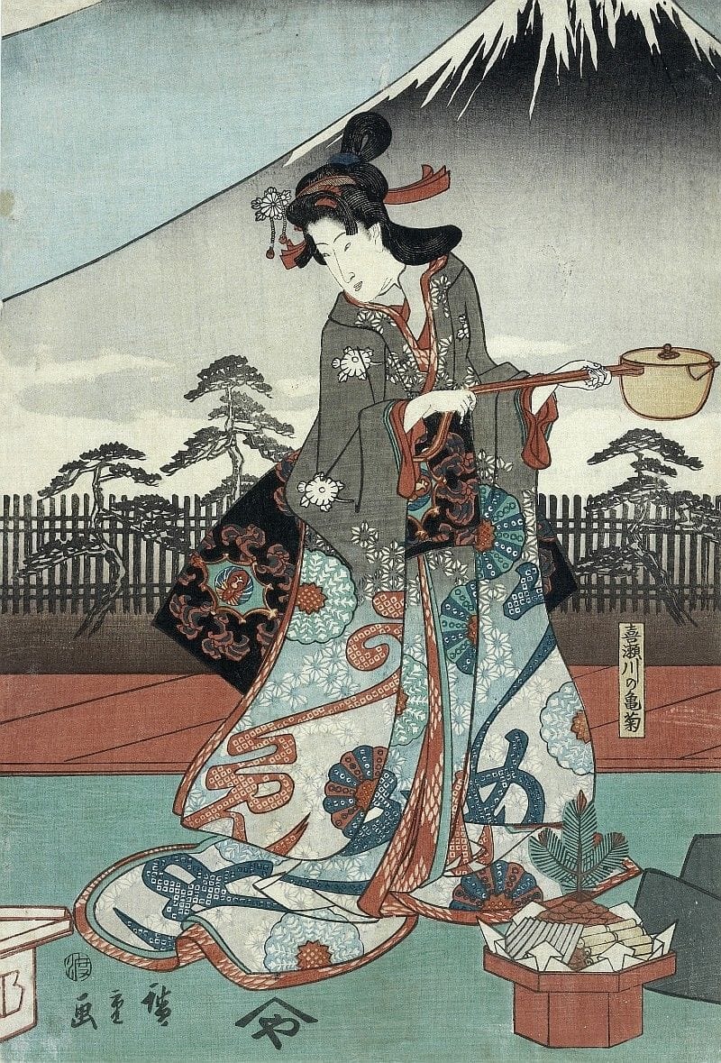 Artwork Title: Hiroshige Triptychon