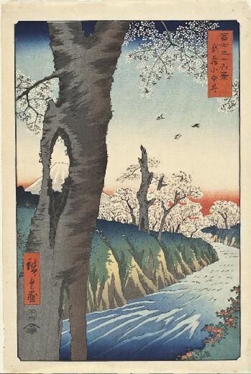 Artwork Title: Koganei, Musashi Province