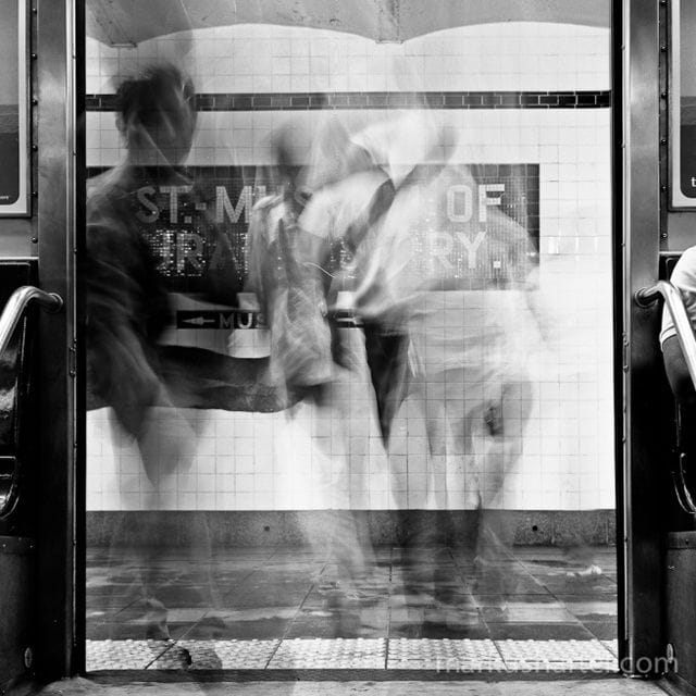 Artwork Title: Subway Motion Study