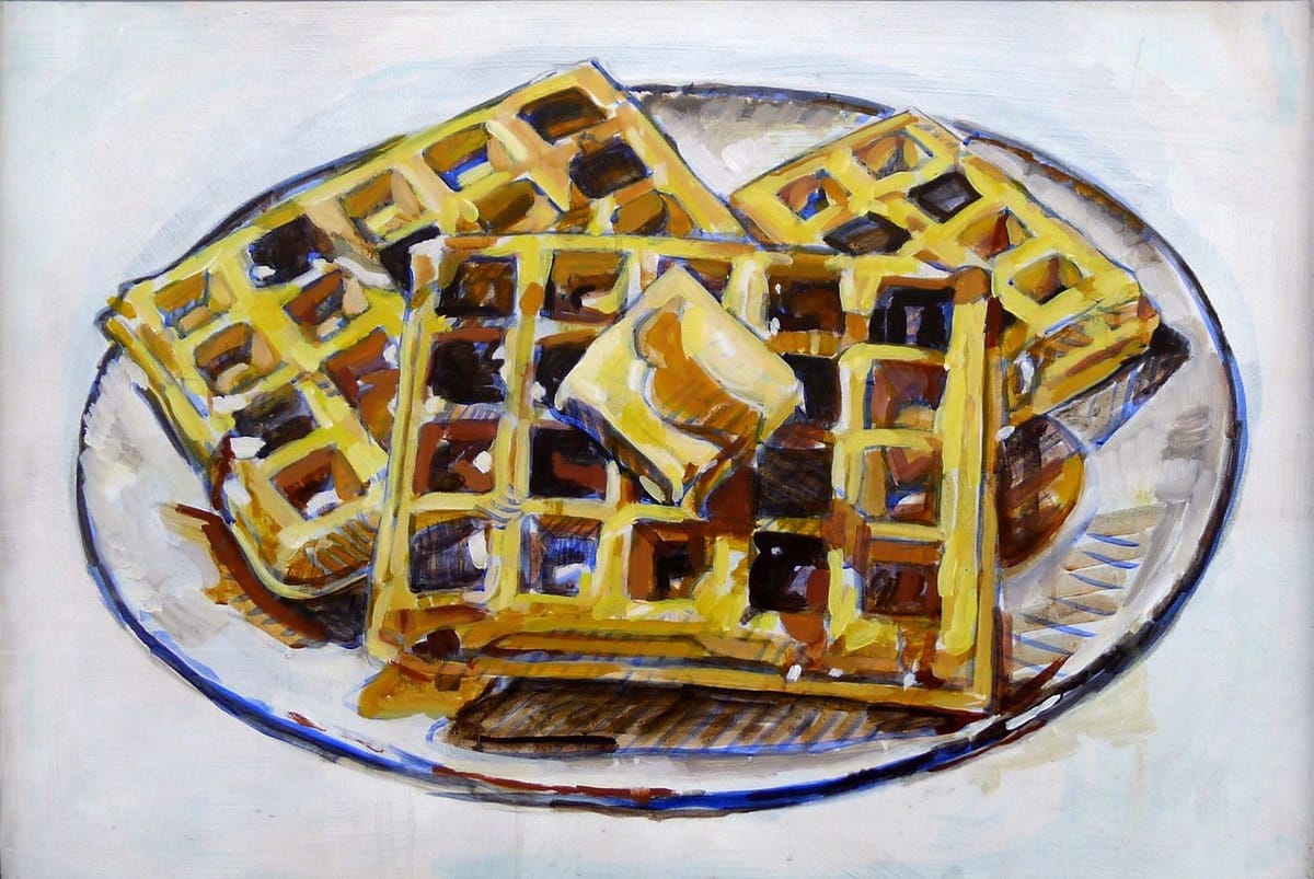 Artwork Title: Waffles