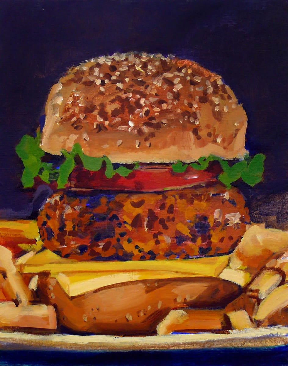 Artwork Title: Turkey Cheeseburger