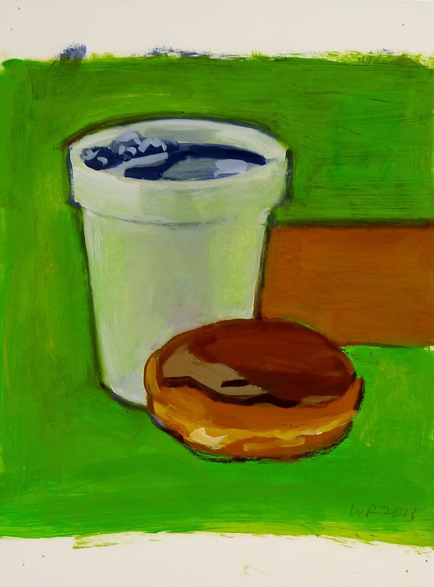 Artwork Title: Dunkin Donuts (green)