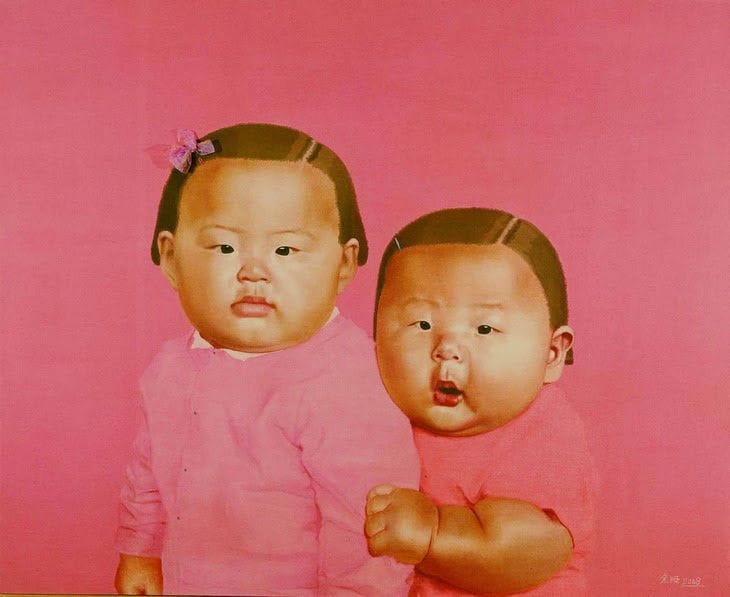 Artwork Title: Red Babies