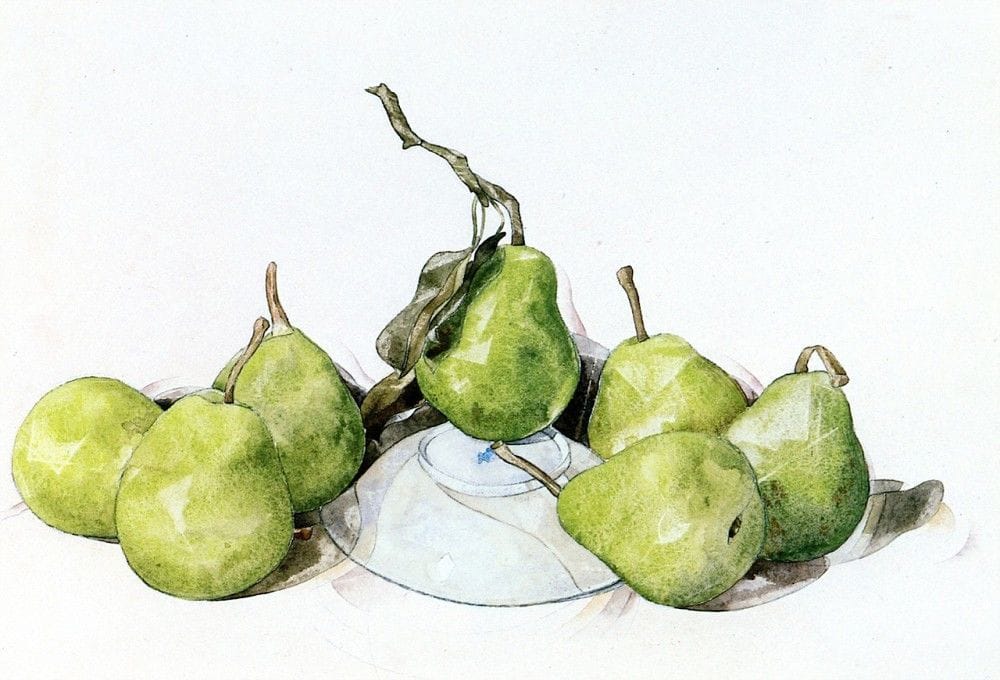Artwork Title: Green Pears