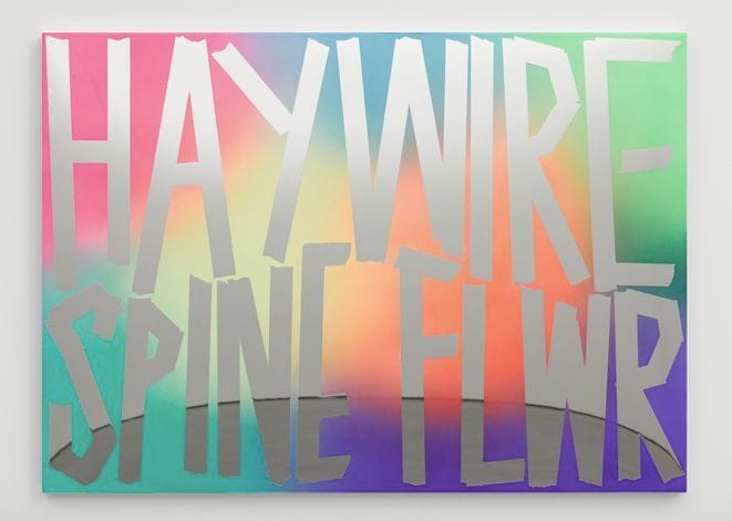 Artwork Title: Haywire Spine Flower