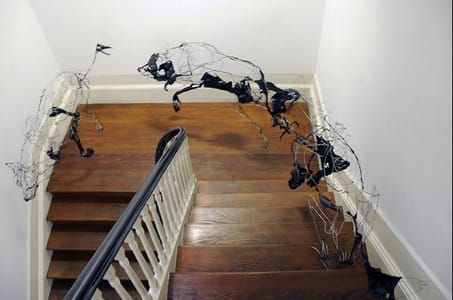 Artwork Title: 3D draad schetsen/ 3d wire sculpture