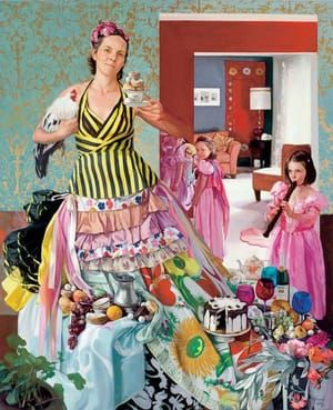 Artwork Title: Portrait As Sunday Brunch