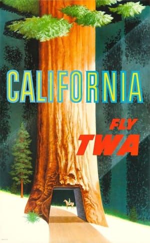 Artwork Title: Fly TWA California Travel Poster