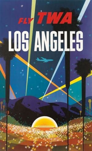 Artwork Title: Fly TWA Los Angeles