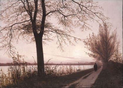 Artwork Title: Autumn Morning On Lake Sortedam