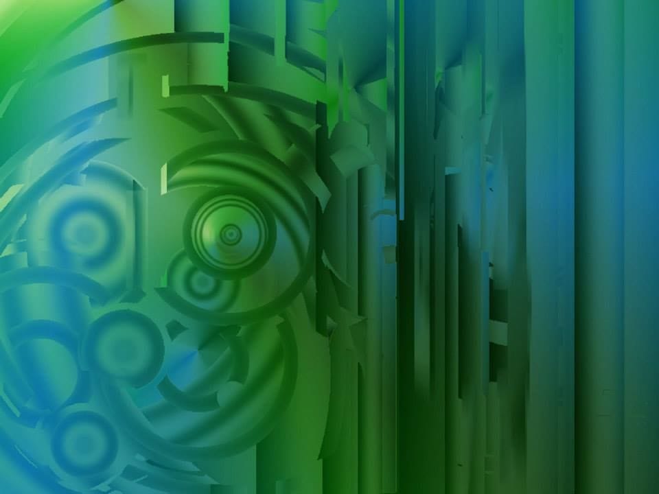 Artwork Title: Abstract Greens