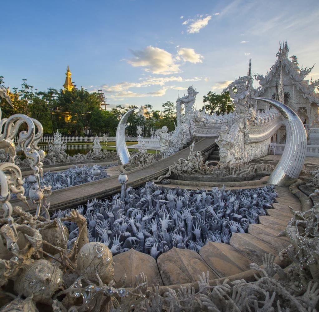Artwork Title: Buddhist Hell at Chiang Rai Temple