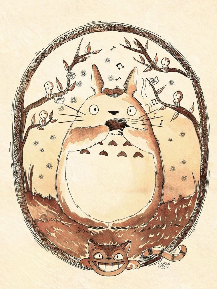 Artwork Title: Totoro!