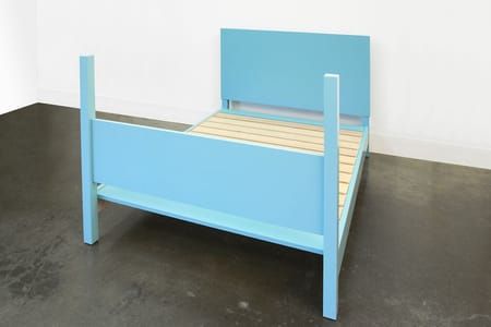 Artwork Title: Blue Bed