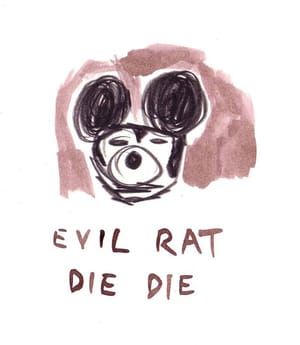 Artwork Title: Evil Rat Die Die