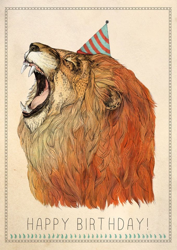Artwork Title: Birthday Lion