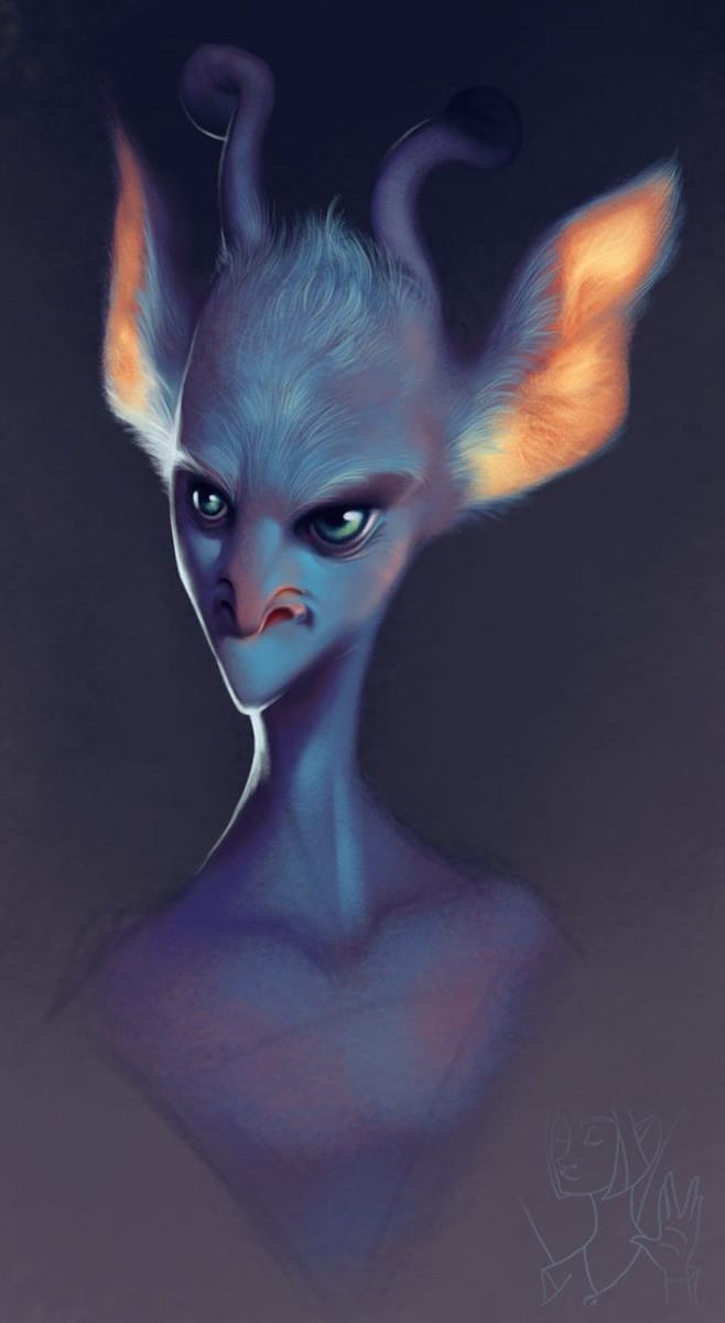 Artwork Title: Andalite