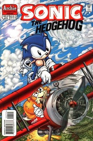 Artwork Title: Sonic the Hedgehog #57