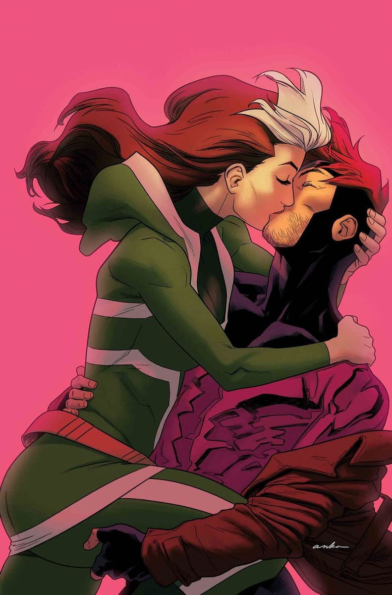 Artwork Title: Rogue And Gambit #5