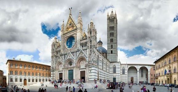 Artwork Title: Siena Cathedral, 13th century