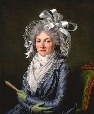 Artwork Title: Portrait of Madame de Genlis