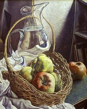 Artwork Title: Basket of Apples II