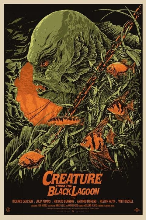 Artwork Title: Creature from the Black Lagoon
