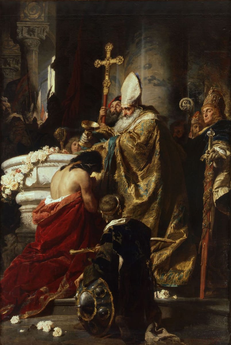 Artwork Title: The Baptism of Vajk