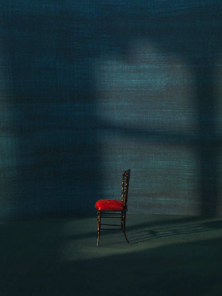 Artwork Title: Mood indigo (La chaise)